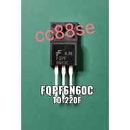 FQPF6N60C P6N60 6N60 TO-220F N-CHANNEL POWER MOSFET TRANSISTOR FET