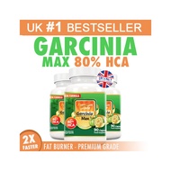 เบิร์นไขมันสะสม ลดพุง ลดน้ำหนัก NEW 85% HCA Garcinia Max สารสกัดธรรมชาติ ชุด 3 เดือน (Evolutionary Slimming, UK)
