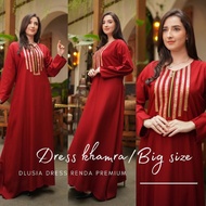 DASTER ARAB DLUSIA KHAMRA BY DLUSIA ORI BIG SIZE JUMBO