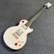 LP Buckethead Signature White 24 Frets Electric Guitar
