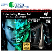 GAMING DESKTOP PC ACER PO9-900-I9-7980XE (I9-7980XE/32GB D4/512GB M.2+3TB HDD/GTX1080TI 11GBDDR5X X2