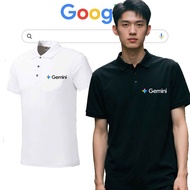 Google Gemini Polo Shirt | AI Era Smart Style Artificial Intelligence Adult