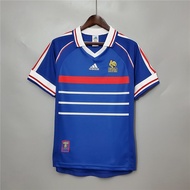 ขายเสื้อคุณภาพดีที่สุด Retro 1998 France home Football Jersey Classics Jersey 1998 France Retro Jersey