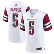 NFL Washington Commander/Redskin Commanders Football Uniform No. 5 Jayden Daniels Jersey