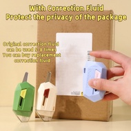 2-in-1 Multifunction Magnetic Box Opener Parcel Cutter Painter Mini Portable Unpacking Courier Anti 