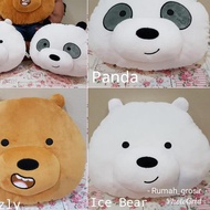 We Bare Bears Panda Bear Bear Pillow