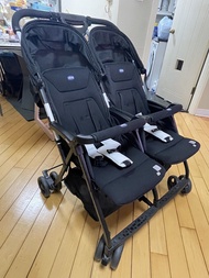 Chicco雙人bb車