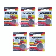 Panasonic CR2032, CR2025 3V Lithium Battery Button Coin Cell Batteries