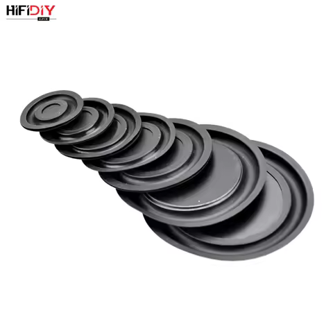 HIFIDIY LIVE 1~4 inch Bass Speaker Plate Passive Radiator Auxiliary Bass Rubber Vibration Plate 30 3