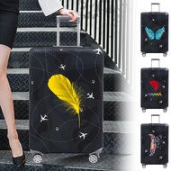 Luggage Cover Suitcase Protector Covers Printing Feather Series 18-32 Inch Baggage Washable Prevent 