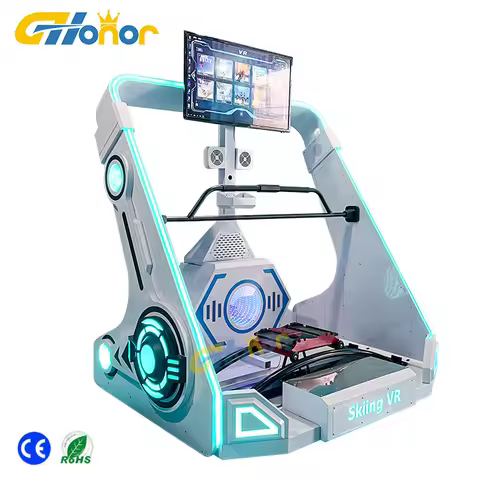 VR Ski Game Machine VR Ski Simulator Equipment for Sale in China High-Tech Virtual Reality