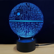 LED 3D Acrylic Ambient Lamp Night Light A2