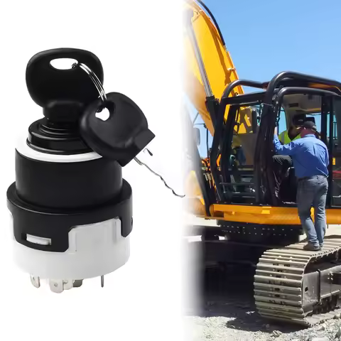 0 0 0 0 0 0 0 Car Ignition Switch With 2 Keys For JCB Ignition Switch With Two Keys 701/80184 858046