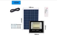 สปอร์ตไลท์ โซล่าเซล25w 50w 100w  solar cell โคมพร้อมแผง แผงโซล่าเซลล์