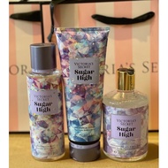 Victoria's Secret_ Sugar High Combo Set 3in1 + Free Paper Bag