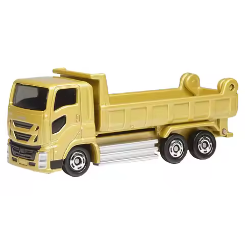 Original TAKARA TOMY Tomica No.101 Isuzu Giga Dump Truck 1/72 Diecast Alloy Construction Vehicle wit
