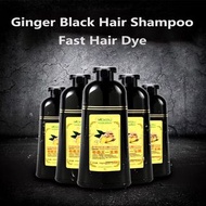 MOKERU Ginger Black Hair Shampoo Fast Hair Dye 500ml