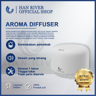 HAN RIVER Humidifier Diffuser Ultrasonic 500ml | Difuser Aromaterapi | Aroma Diffuser | COD