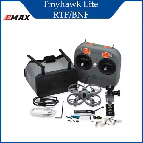 Emax Tinyhawk Lite RTF/BNF FPV Racing Drone 75mm 0806 Motor Runcam Nano 3 Camera 0/25mW/100mW/400mW 