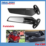 REALZIONMOTOR Rearview Side Mirror For Honda Cbr 150 150r 250r 250rr Cbr150 Cbr150r Cbr250r Cbr250rr