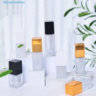 SEPTEMBER Lotion Pump Bottle Portable Square Sample Repackaging Perfume Press Vial Makeup Cosmetic C