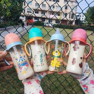 PPSU Feeding Bottle 330ML Pige0n Same Style PPSU Colorful Depiction Series Anti-colic