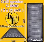 GRILL SPEAKER BESI STX G3890 2x12"(harga satuan)