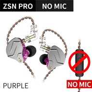 Yaoq] KZ ZSN PRO BA + DD Hybrid Technologie HIFI Metall In Ohr Kopfhörer Bass Ohrhörer หูฟังแบบตัดเส