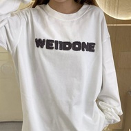 [CIKSHR] WellDone Long Sleeve Casual Streetwear Tee - Unisex