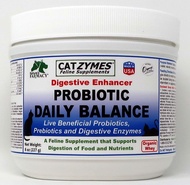 CATZYMES Probiotic Daily Balance Prebiotics, Enzymes 5 Billion CFU 8 oz (8 Ounce)