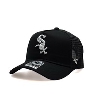 Topi Five Panel Chicago White Sox Mesh SnapBack Baseball Curve Brim Cap 5 Panel Cap