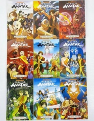 Avatar: The Last Airbender 9 Books set Season 1 (The Search/The Promise/The Rift) English Comics for children 8yrs up