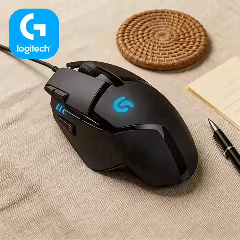 Logitech G402 Hyperion Fury Gaming Mouse 32-Bit ARM Processor 8 Custom Buttons Anti-Slip Ergonomic C