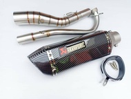 ท่อ เวฟ 110i ชุด ท่อเวฟ 110I ชุดท่อ wave 110i+AK 14นิ้วเคฟล่า