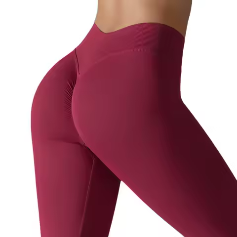 SEEKSUC Impact Leggings for Women Seamless Yoga Legging Flex Scrunch Bum Gym Legging Low Waistband F
