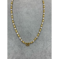 Oak Bucket Necklace Two Kings Weight 2 Baht No Rocket Head (20-24 Inches)