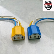 CERAMIC BEAM SEAL SOCKET - H4 CERAMIC LAMP BULB SOCKET H4 Lamp Socket/