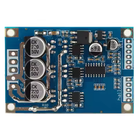 Hall Brushless Motor Board Motor Controller Driver Board 12V‑36V 15A 500W Brushless Motor Controller