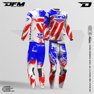 Jersey Set Trail Motocross Adventure Trabas Grasstrack Enduro DFM racing (CAN ADD NAME & NUMBER)