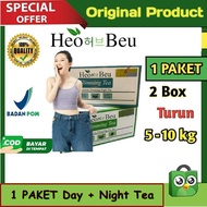 Heo Beu Slimming Tea / Teh Pelangsing Badan Heu Beu Asli Original - 1 Day + 1 Night Suplemen Diet Tu