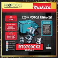 MAKITA TRIMMER / ROUTER / PLANING | RT0700C / RT0700CX2 | 710W | 6MM (1/4") & 8MM (3/8") [MAKITA TRI