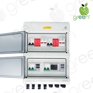 Applegreen ตู้คอมบายเนอร์  PV Input 2 - Output 2 string /AC In 1  -  AC Out  1   / DC-AC COMBINER for3/5/6KW (1MTTP)(สำหรับ OFF-Grid)