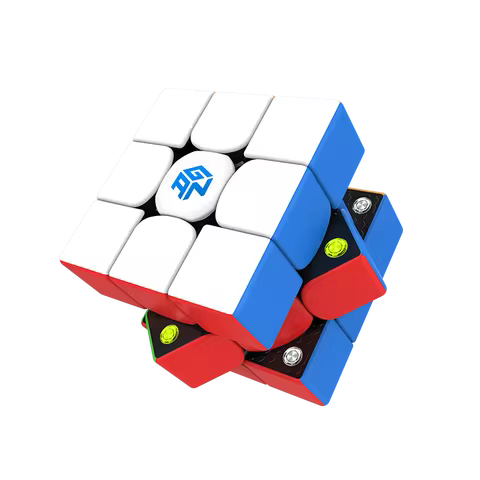 GAN 356 M 3x3x3 Magnetic Magic Speed Cube Stickerless Gan 356M Professional Fidget Toys GAN 356 M Li