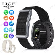 LIGE No Screen Smart Bracelet Sports Fitness Heart Rate Monitor Health Waterproof Arm Band