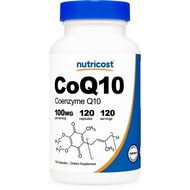 [Nutricost] CoQ10 (Coenzyme Q10) - 100mg, 120 Capsules