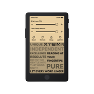 X4 Pro 超薄口袋電子書閱讀器 國際版 黑色│4.3吋E Ink、可調溫前光、觸控+實體鍵、磁吸手機、長續航
