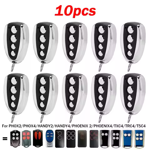 For PHOX HANDY HANDY4 TSC4 TRC4 TXC4 PHOX2 PHOX4 HANDY2 PHOENIX PHOENIX2 PHOENIX4 433MHz Garage Door