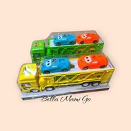 Bella媽咪購💎雙層卡通拖車 親子互動玩具 兒童玩具 益智玩具-現貨+預購242-00018