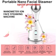 💖READY STOCK💖Portable Facial Steamer Nano Ionic Mist Sprayer Face Steam Device Moisturizing Cleansing