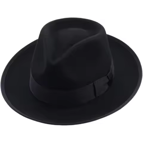 Woolen British Retro Jazz Hat | Michael Jackson Style | Men's & Women's Fedora | Streetwear Sun Prot